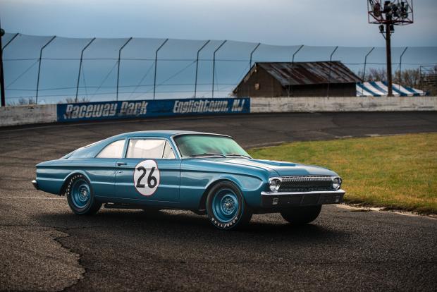 The 1962 Holman Moody Challenger III is racing to Roslyn in April