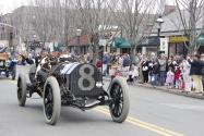 Smiles & Thumbs Ups for the Black Beast at the 60th Annual Easter Vintage Car Parade in Garden City