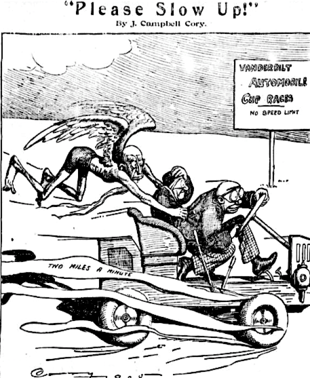 Kleiner’s Korner: Three Illustrators of the Vanderbilt Cup Race Era