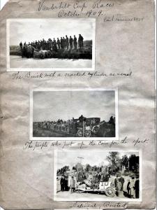 A Family Discovers 1909 Vanderbilt Cup Race Photos in their Grandfather’s Photo Album