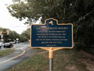 Three Historic Markers Placed on the Pilot Section of the Motor Parkway Trail in East Meadow