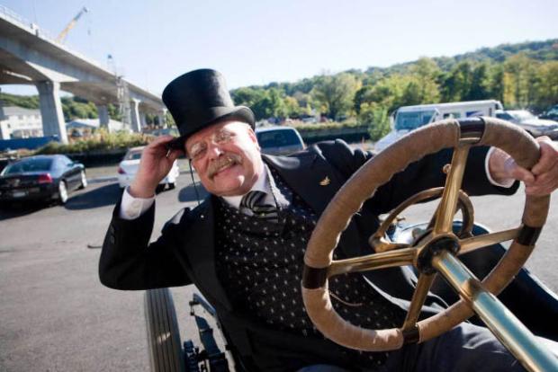 President Teddy Roosevelt Visits the Black Beast