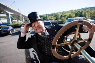 President Teddy Roosevelt Visits the Black Beast