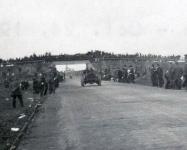 Mystery Foto #17 Solved: Emil Stricker in the #3 Mercedes passing the Jerusalem Avenue Bridge during the 1908 Vanderbilt Cup Race