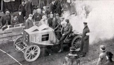 Mystery Friday Foto #3 Solved: The 1904 Panhard #15 At the Starting Line