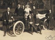 Vanderbilt Cup Race Drivers  on the Broadway Stage in 1906