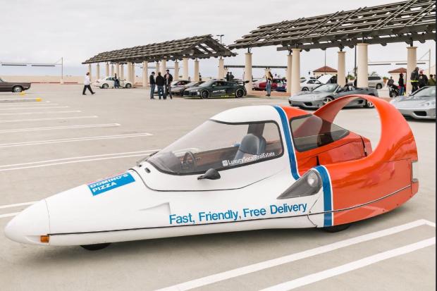 Greg O’s Garage: Rare 1985 Domino Tritan A2  Pizza Delivery Vehicle Up For Auction in November