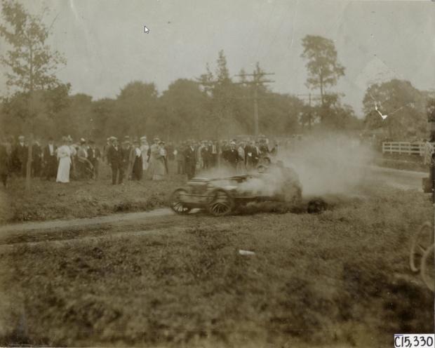 Mystery Foto #37 Solved: #9 50-HP Christie Touring Car at the Hairpin Turn during the 1906 American Elimination Trial