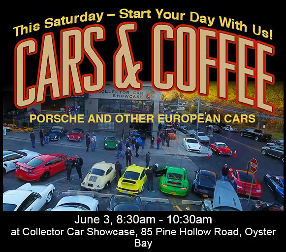 Cars & Coffee Showcase, Oyster Bay, NY