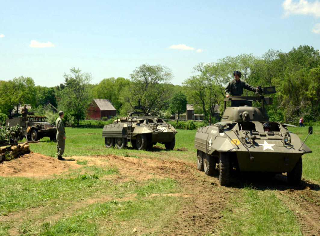 Historical Military Vehicles Show at Old Bethpage Village Restoration, Old Bethpage, NY