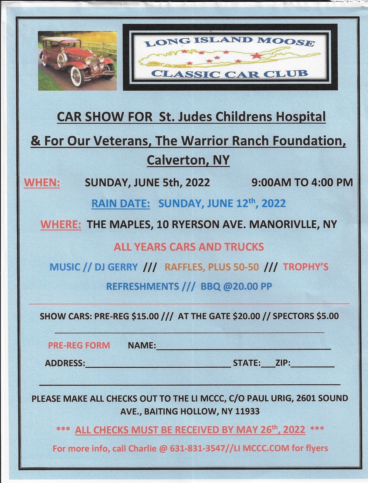 Long Island Moose Lodge Car Show, Manorville, NY