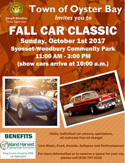 Town of Oyster Bay Fall Car Classic, Woodbury, NY