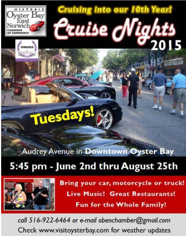 Oyster Bay- East Norwich Cruise Night, Oyster Bay, NY