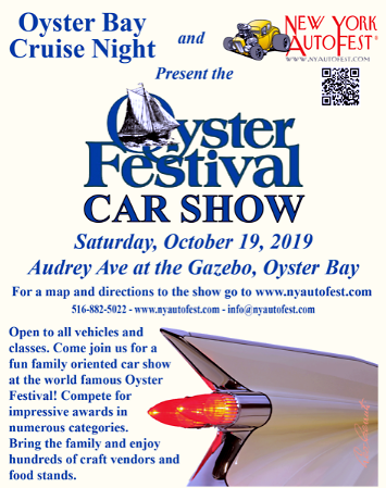 Oyster Festival Car Show. Oyster Bay, NY