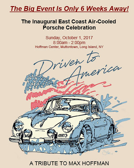 Driven to America Inaugural East Coast Air-Cooled Porsche Celebration, Muttontown, NY