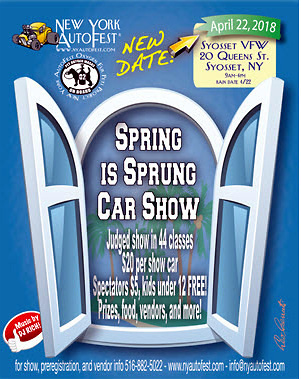 NY AutoFest Sprung is Sprung Car Show, Syosset, NY