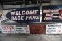Welcom Race Fans Sign