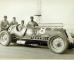 Tazio Nuvolari and his mechanics at the 1936 Vanderbilt Cup Race